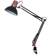 Φωτιστικό Γραφείου 1xE27 230V Μαύρο 955LUKE1T/BK